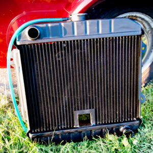 Refurbished Van Copper and Brass Radiator